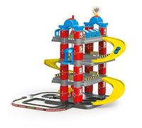 Siva Autogarage ParkHaus Garage de Voiture 4 Niveaux Jouet pour Enfants Routes en Spirale