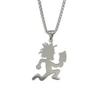 SiVaji Collier Pendentif Argent Bijoux Hommes Femmes Necklacecollier Pendentif Charm Chaîne Argent