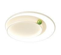 SIVAJI Lampe Panneau Minimaliste Blanche Pour Chambre D'enfant Lampe Plate Moderne Et Créative Avec Télécommande Plafonnier À Luminosité Réglable Et Ultra-lumineux Luminaire De Style Wabi-sabi Pour