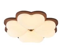 SIVAJI Panneau Lumineux En Forme De Pétale Plafonnier Moderne À Intensité Variable Luminaire Encastré Décoratif Et Élégant Pour Chambre À Coucher Lampes Plates À Température De Couleur Réglable