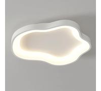 SIVAJI Plafonnier Tricolore À Intensité Variable en Forme De Nuage Plafonniers À Économie D'énergie Ultra-Lumineux De Luxe avec Protection des Yeux Minimalistes De Style Nordique pour Chambre