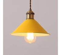 SIVAJI Suspensions Métalliques Personnalisées Lampe Suspendue En Métal À Tête Unique E27 Lustre Européen Pastoral Plafonnier Moderne Et Tendance Pour Chambres, Restaurants, Restauration Rapide