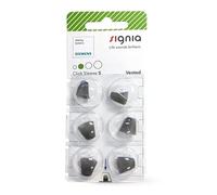 Sivantos Signia Click Sleeves Vented (lot de 6) pour écouteurs Siemens, Signia et Audio Service IdOs et Ex-Hörer (S)