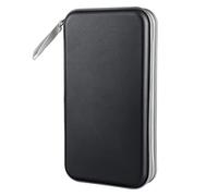 Siveit Classeur de Rangement pour CD/DVD Capacité 80 mm Noir