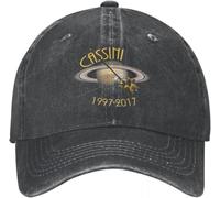 SIVMZFYQEL Casquette de Baseball Classique Printemps Eté Adulte Unisexe Cassini Sonde À Saturne 1997-2017 Espace Mars Casquette de Baseball Chapeaux Vintage Chapeaux en Plein Air Coton Cap Cha
