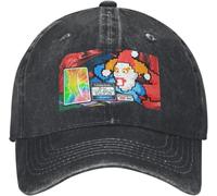 SIVMZFYQEL Classique d’été Cavendish Polychrome Casquette de Baseball Jeu de Soleil Balatro écran Solaire Design lavé Chapeau de Camionneur Hommes Femmes Gym Snapback. Cap