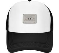 SIVMZFYQEL Classique Délavé Vintage Casquette De Baseball Coton Drapeau du Belize Protection Solaire Réglable Papa Chapeau Été Noir