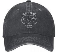 SIVMZFYQEL Classique Lavé Denim Casquette De Baseball Ajustable Jérusalem Sceau Messianique Icthys Magen David Menorah Casquette Chapeau Cowboy Casquette À visière Chapeaux Cowboy Chapeaux Hom