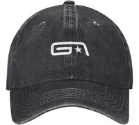 SIVMZFYQEL Classique lavé Vintage Baseball Cap Junglist Drum and Bass Pack Chapeau de Golf Homme Noir