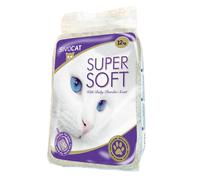 SIVOCAT-Litière minérale agglomérante pour chat Sivocat Super Soft - 11,5 kg