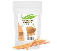 Siwak (Miswak) Powder, Salvarado Persica, 100% Only Miswak (siwak) Powder - Soins dentaires | Dentifrice naturel | Blanchiment des dents | Soin bucco-dentaire - 100 g
