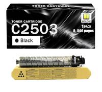SIWANYS MP C2503 Cartouche de Toner Standard Compatible pour Ricoh - pour C2011SP C2503SP C2003SP C2004SP C2004exSP C2504SP C2504exSP IM2000 IM2500,BK-1 pcs