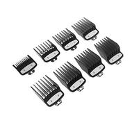 Siwetg Lot de 8 peignes guides de coupe professionnels pour Wahl, avec clip en métal # 3171-500-1/8" à 1".