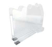 SIWOTED 2 pièces séparateurs d'étagère pour l'organisation de Placard en Plastique Transparent étagère séparateur d'armoire Organisateur pour étagères en Bois Chambre Cuisine