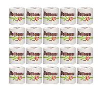 SIWOTED 20Pcs Dollhouse Paper Towels Exquisite Realistic Portable 1:12 Miniature Scene Model Toilet Paper for Doll House (Blanc laiteux)