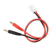 SIWOTED 31.6cm RC Connector Cable 16AWG for Tamiya Male Plug to 4.0mm Banana Male Plug Charging