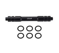 SIWOTED - axe de fourche de roue de vélo, axe traversant avant de 15mm à 9mm, adaptateur de brochette de moyeu à dégagement rapide pour la Conversion (110MM)