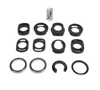 SIWOTED - casque de vélo Combo, Support de traitement CNC, entretoise de routage interne, couvercle supérieur inférieur, ensemble de bols de roulement pour vélos de montagne