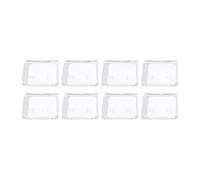 SIWOTED Clips de rideau de douche transparents, coupe-vent, auto-adhésifs, imperméables, antidérapants, sans installation de clous, support de protection contre les éclaboussures