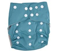 SIWOTED - couches lavables pour bébé, taille moyenne, réutilisables, douces, respirantes, réglables, en tissu à poche (ES074-1205)