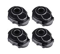 SIWOTED - couvercle de portail de fusée de direction en alliage d'aluminium, pour voiture sur chenilles RC-4