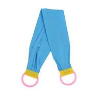 SIWOTED - de toilette exfoliant pour le bain, nettoyage efficace en profondeur, grande zone de Contact, serviette de gommage du dos (Bleue)