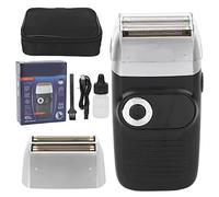 SIWOTED électrique USB Rechargeable Double Cutter Net LCD affichage hommes feuille pour barbe