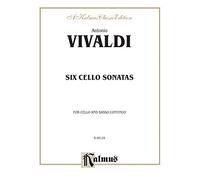 Six Cello Sonatas: For Cello and Basso Continuo: Kalmus Classic Edition