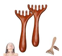 Six-Claw Fishtail Massage Comb Manual Scalp Massager, Six-Claw Meridian Massage Comb, Premium Broad Tooth Comb for Stress Relief Portable Massager Tool for Men Women (#2)