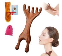 Six-Claw Meridian Massage Comb, Five Touch Therapy Comb, Gua Sha Comb for Men Women, Six Touch Therapy Comb Massager Tool for Scalp Eye Facial Neck Shoulder (Five-Claw)