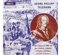 Six Concertos Pour Violon, Orgue Et Basse Continue Twv 42