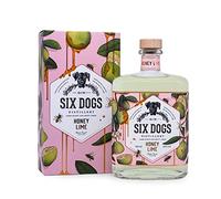Six Dogs Honey Lime avec coffret 0,7L (43% Vol.)