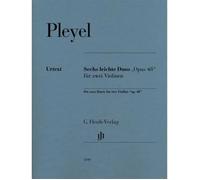 Six Easy Duets "Op. 48" For Two Violins