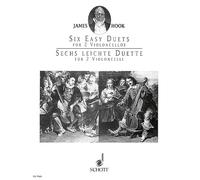 Six Easy Duets: op. 58. 2 cellos. Partition d'exécution.