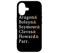 Six épouses d'Henri VIII Histoire Anglaise drôle Anne Boleyn Coque pour iPhone 17