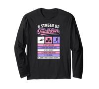 Six étapes de Triathlon Lets Do This Funny Running Race Manche Longue