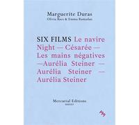 Six Films - Marguerite Duras - Inpatient Press - ebook (ePub) - Livre
