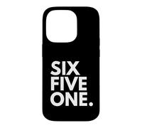 Six Five One Code régional 651 St. Paul MN Minnesota États-Unis Coque pour iPhone 14 Pro