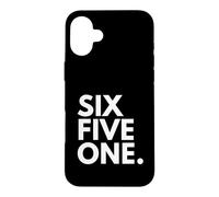 Six Five One Code régional 651 St. Paul MN Minnesota États-Unis Coque pour iPhone 16 Plus