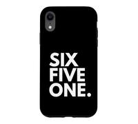 Six Five One Code régional 651 St. Paul MN Minnesota États-Unis Coque pour iPhone XR
