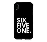 Six Five One Code régional 651 St. Paul MN Minnesota États-Unis Coque pour iPhone XS Max