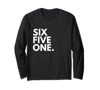 Six Five One Code régional 651 St. Paul MN Minnesota États-Unis Manche Longue
