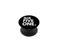 Six Five One Code régional 651 St. Paul MN Minnesota États-Unis PopSockets PopGrip Adhésif