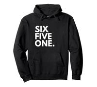 Six Five One Code régional 651 St. Paul MN Minnesota États-Unis Sweat à Capuche