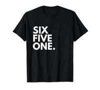 Six Five One Code régional 651 St. Paul MN Minnesota États-Unis T-Shirt