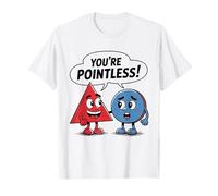 Six is Afraid of Seven Funny Math Humour Design for Kids T-Shirt