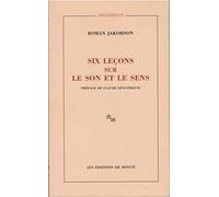 Six leçons sur le son et le sens