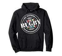 Six Nations Rugby 6 Nation's Rugbyman Supporter Fan Unisex Sweat à Capuche
