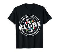 Six Nations Rugby 6 Nation's Rugbyman Supporter Fan Unisex T-Shirt