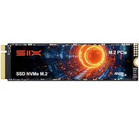 SIX NVME M.2 SSD PCIe 4.0-1TB m.2 2280, lecture jusqu'à 7350 Mo/s SSD 1 To pour jeu PS5 Extension de stockage de mémoire avec dissipateur thermique, disque dur interne SSD PCIe Gen 4x4 Nvme pour